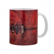 Coffee Mug - Worn Red Footy